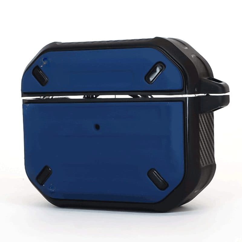 کاور ایرپاد سری 3 بتمنی قفل دار ضد ضربه Airpads 3 navy blue