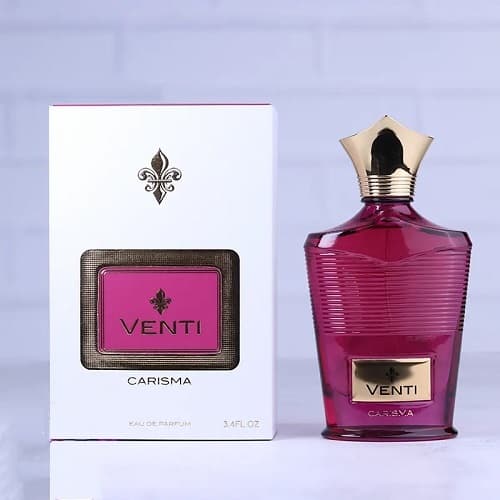 عطر ادکلن کرید کارمینا فرگرانس ورد (ونتی کاریزما) | Creed Carmina (Venti Carisma Fragrance World) حجم 100 میل(شرکتی)