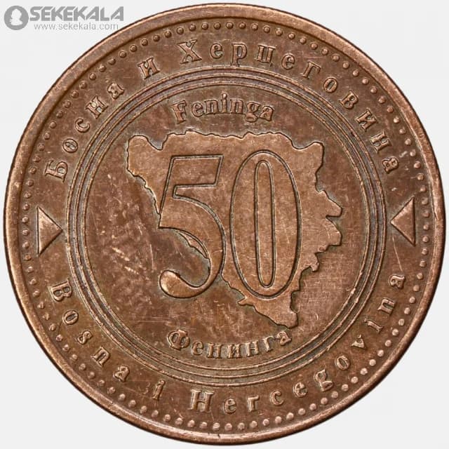 سکه 50 فنینگا بوسنی و هرزگوین 2007