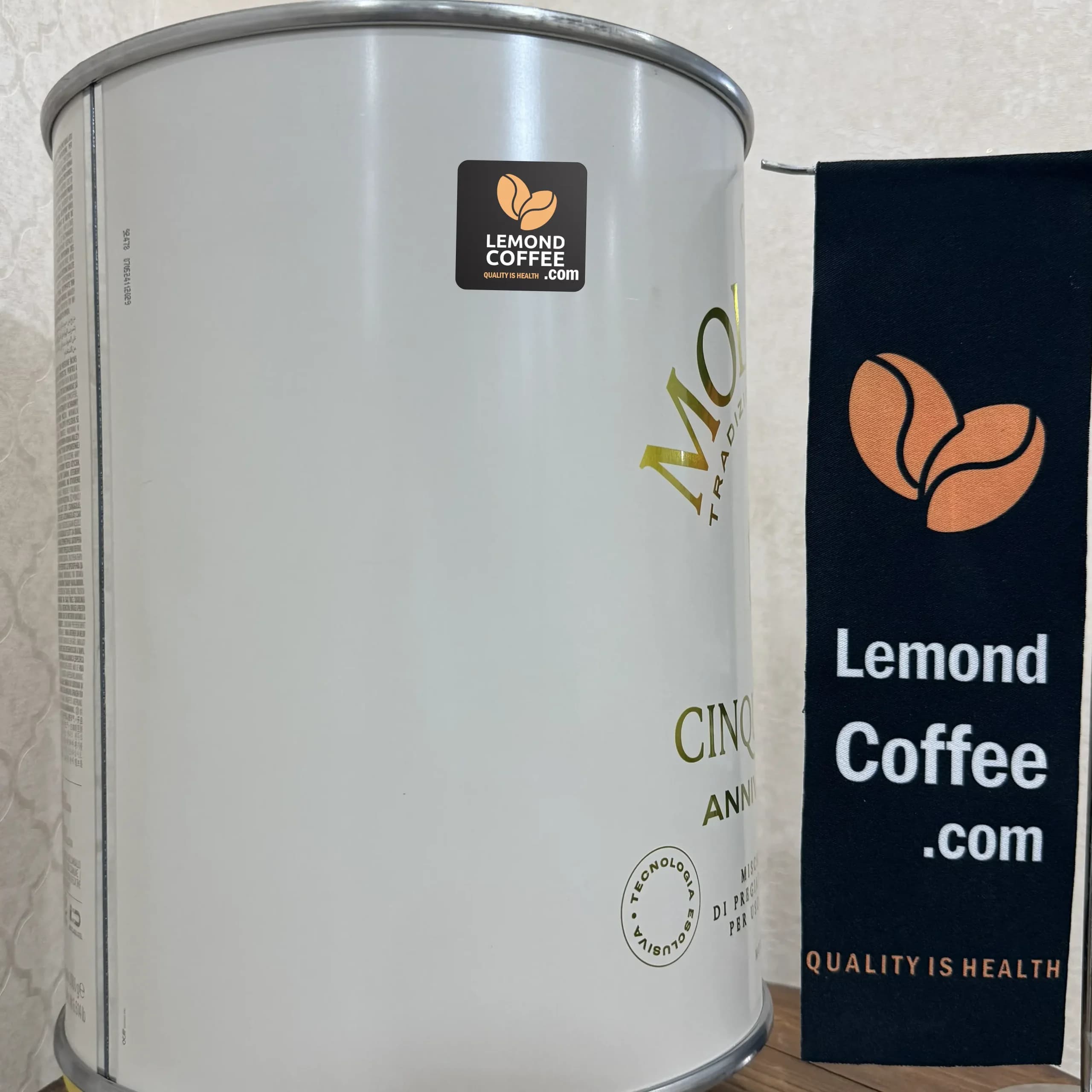 سیلندر قهوه مولیناری 80% عربیکا Top Quality — تصویر ۴
