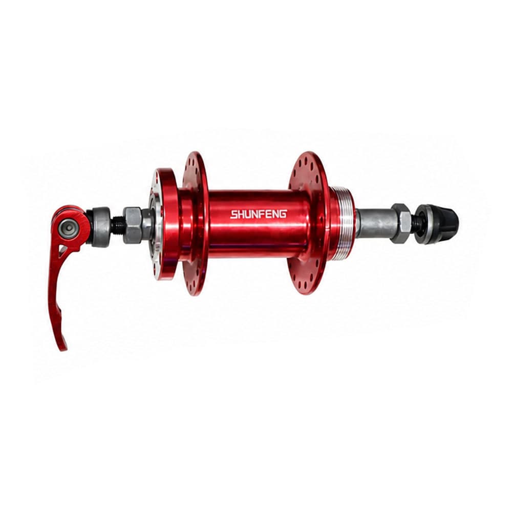 توپی عقب رزوه ای بلبرینگی دوچرخه 36 سوراخ شانفنگ مدل SHUNFENG SF-36H-A210RB-R — تصویر ۶