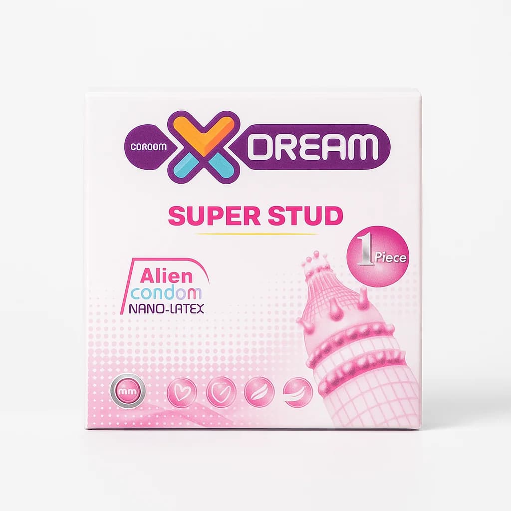 کاندوم فضایی دکمه دار Xdream