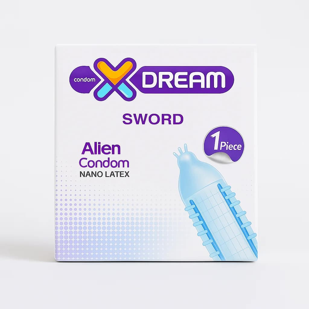 کاندوم فضایی شمشیری xdream