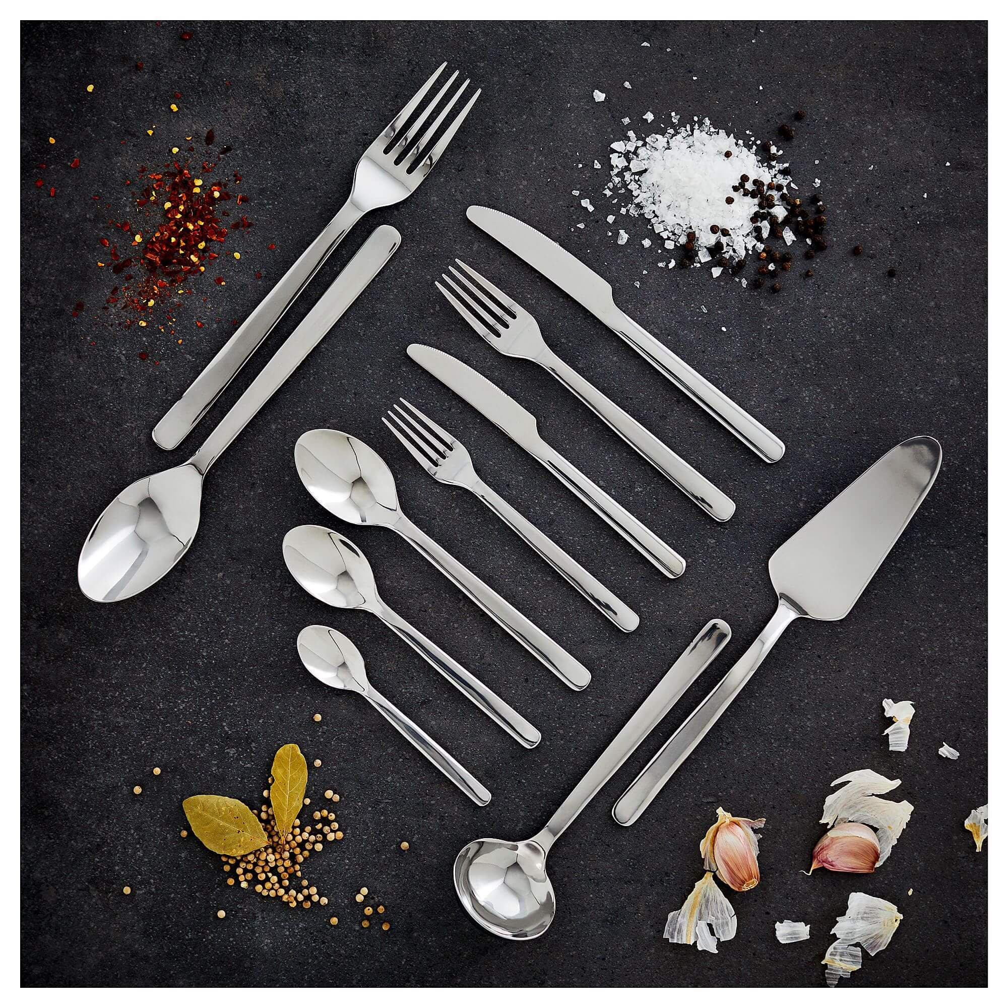 ست قاشق و چنگال ایکیا مدل +IKEA 365 — تصویر ۴