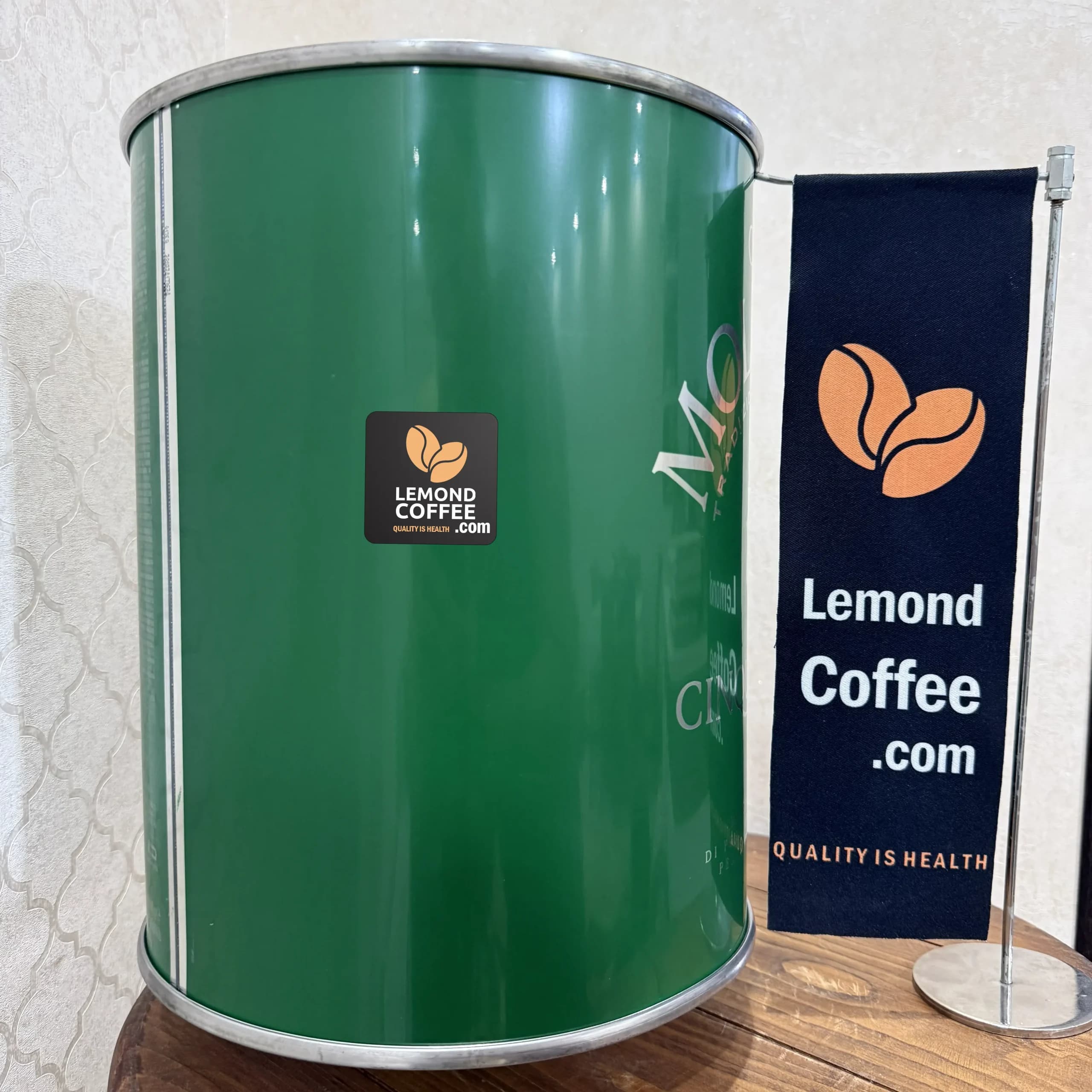 سیلندر قهوه مولیناری بیو اورگانیک 80% عربیکا — تصویر ۲
