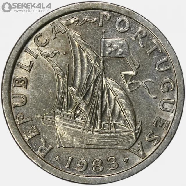 سکه 2,5 اسکودو پرتغال 1983