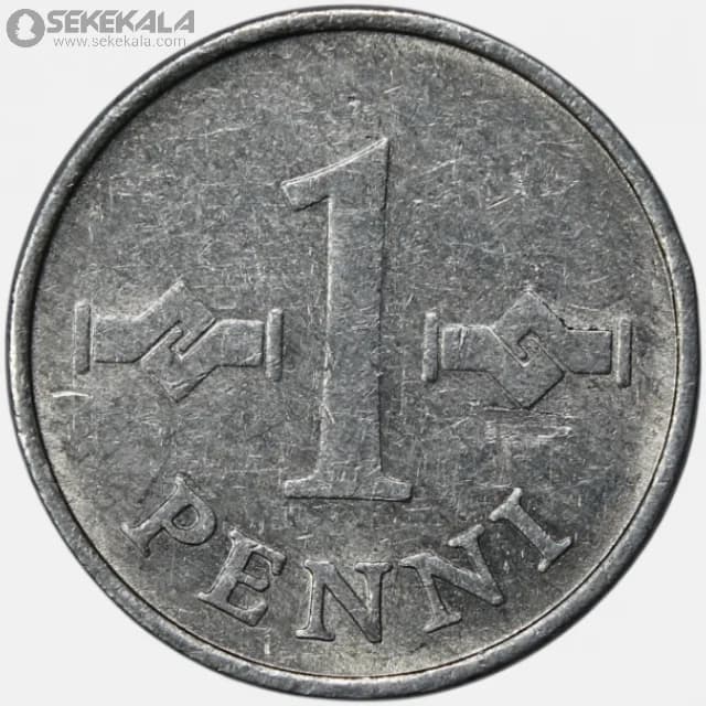 سکه 1 پنیا فنلاند 1974
