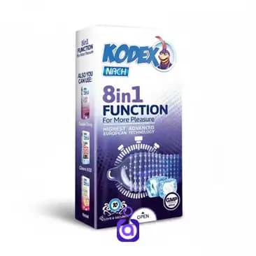 کاندوم کدکس 8 کاره مدل 8in1 Function – همه ویژگیها در یک محصول