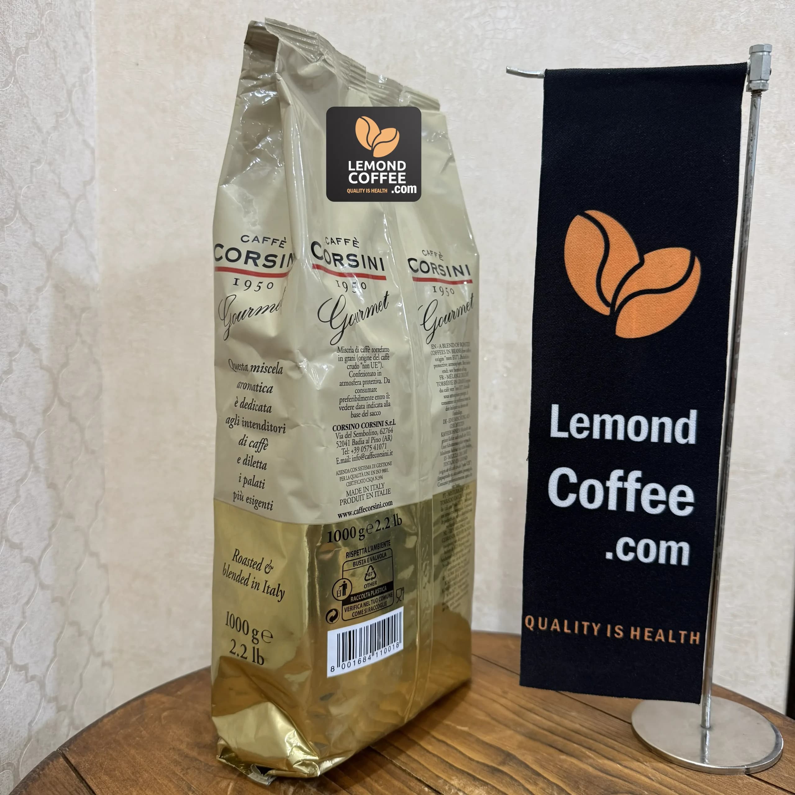 قهوه کورسینی گورمت 50% عربیکا — تصویر ۳