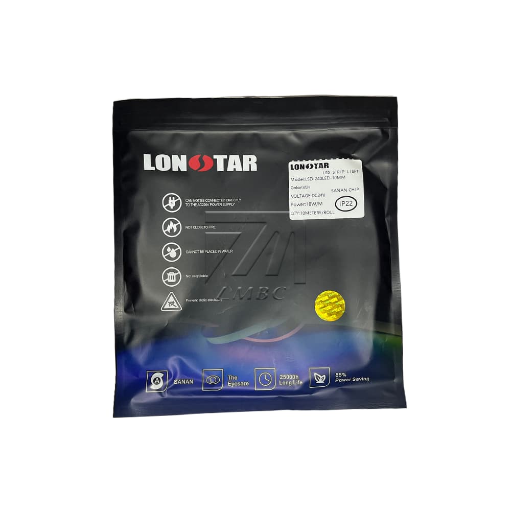 ریسه نواری 24 ولت تراکم 240 برند Lonstar (10 متری) — تصویر ۳