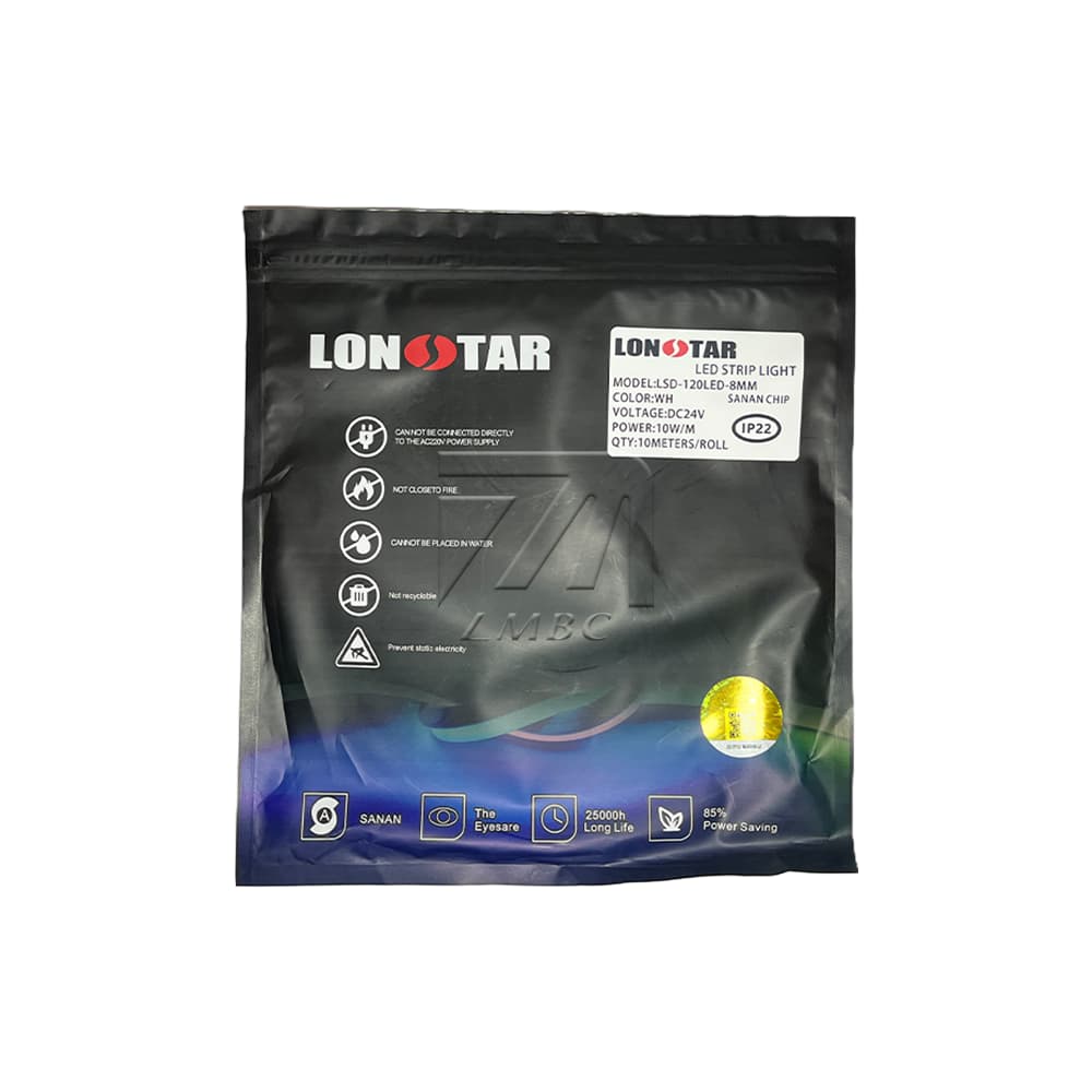 ریسه نواری 24 ولت تراکم 120 برند Lonstar — تصویر ۳