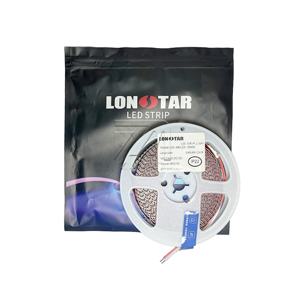 ریسه نواری 12 ولت تراکم 480 برند Lonstar