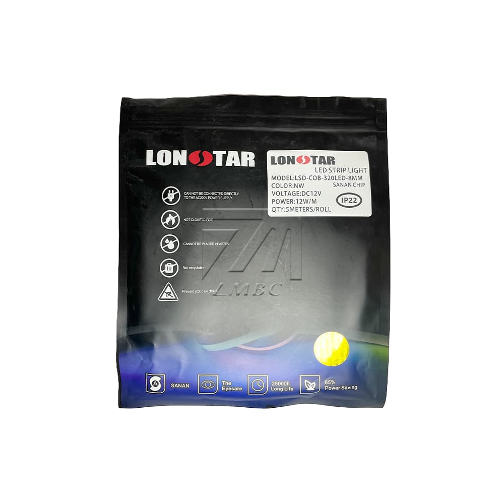 ریسه نواری 12 ولت تراکم 320 برند Lonstar — تصویر ۳