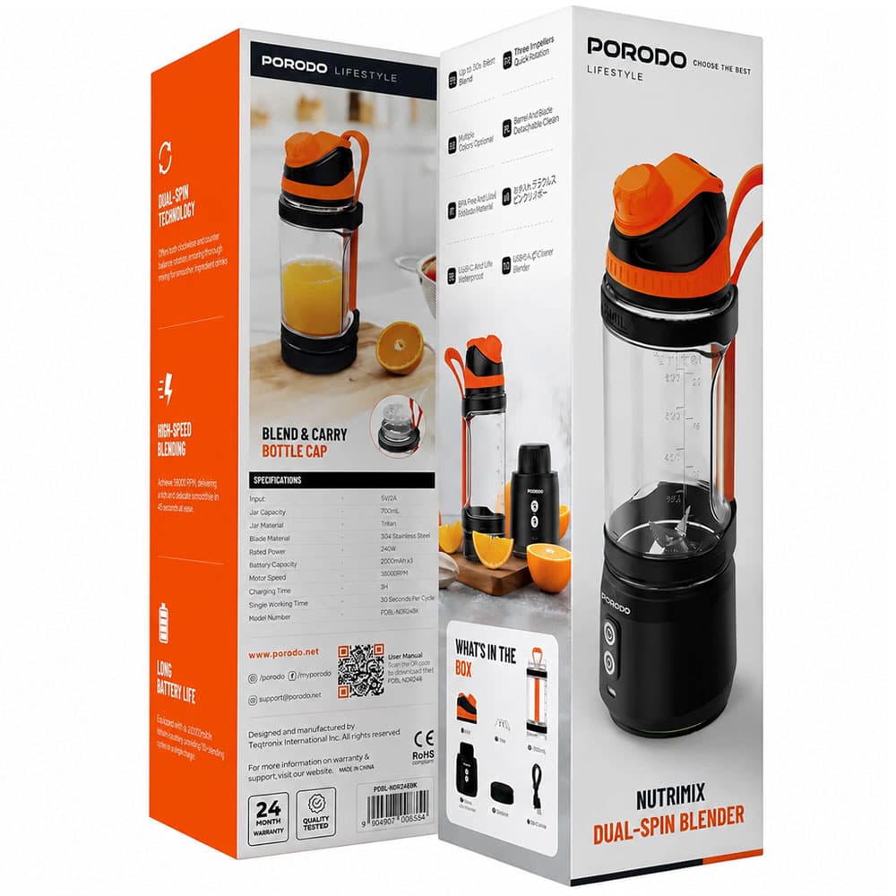 مخلوط کن پرودو مدل Prodo Blender PDBLNDR240 — تصویر ۳