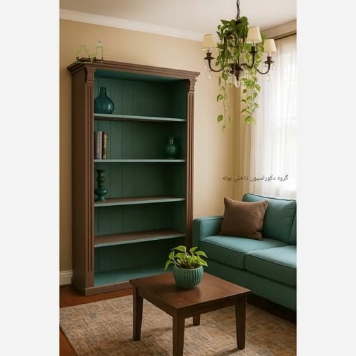 کتابخونه کمد کلاسیک ام دی اف قبل سفارش استعلام بگیرید مبلمان اورلین مدل 967915