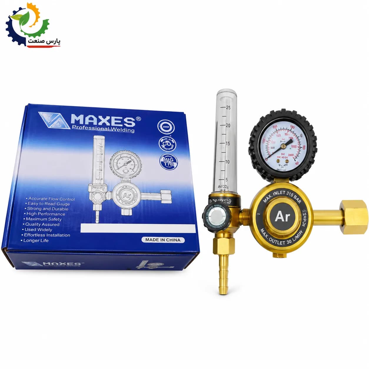 مانومتر فلومتر دار مکسز MAXES
