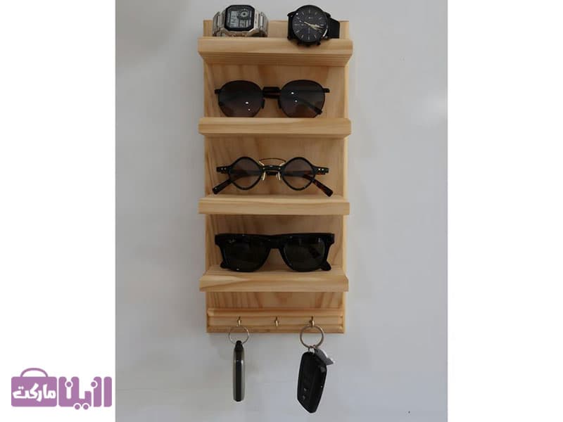 جاکلیدی دیواری چوبی آرتا 005