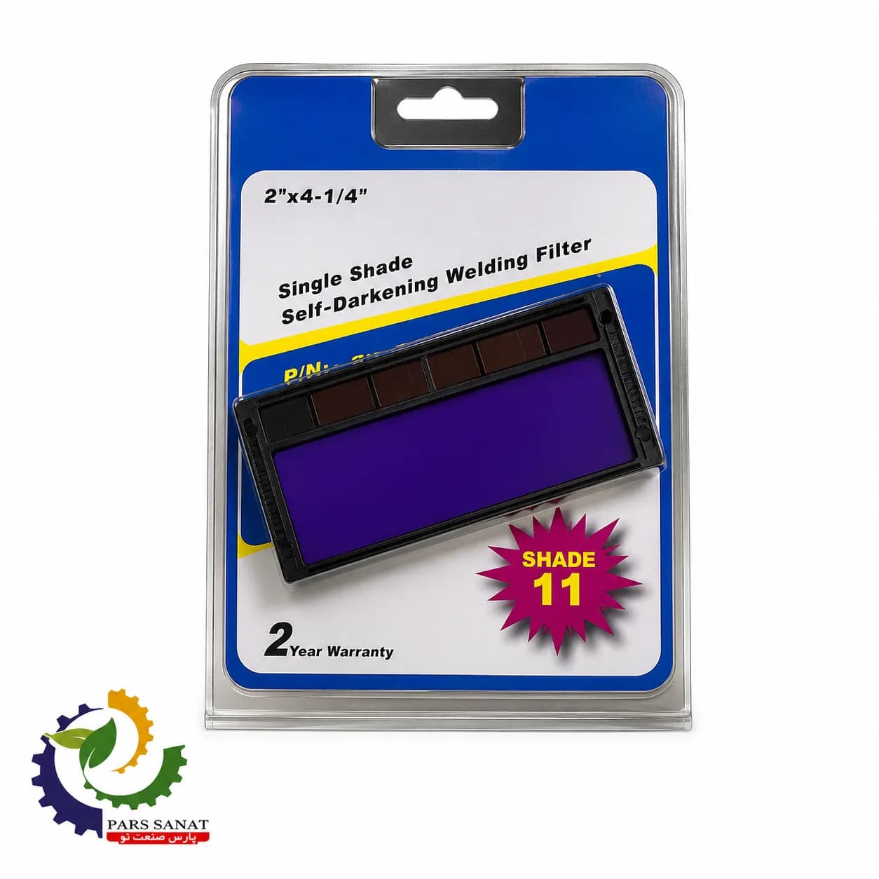 شیشه ماسک جوشکاری مدل Solar Powred