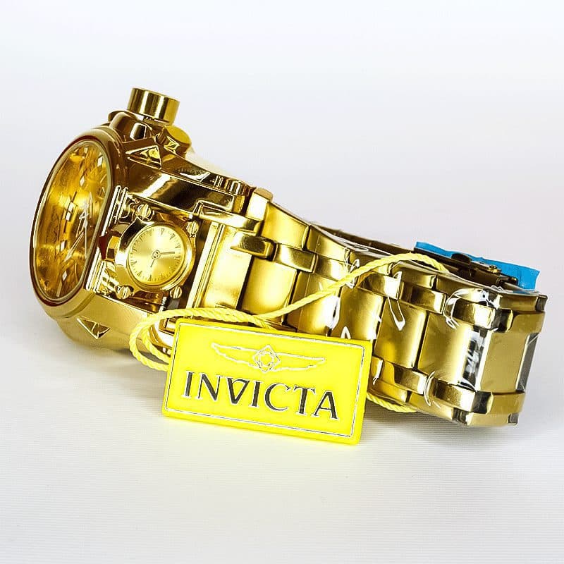 ساعت مچی مردانه سه موتوره اینویکتا INVICTA — تصویر ۴