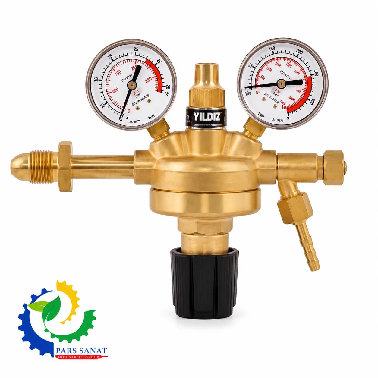 مانومتر نیتروژن سری قدرتمند ایلدیز کد 5130 HEAVYREG