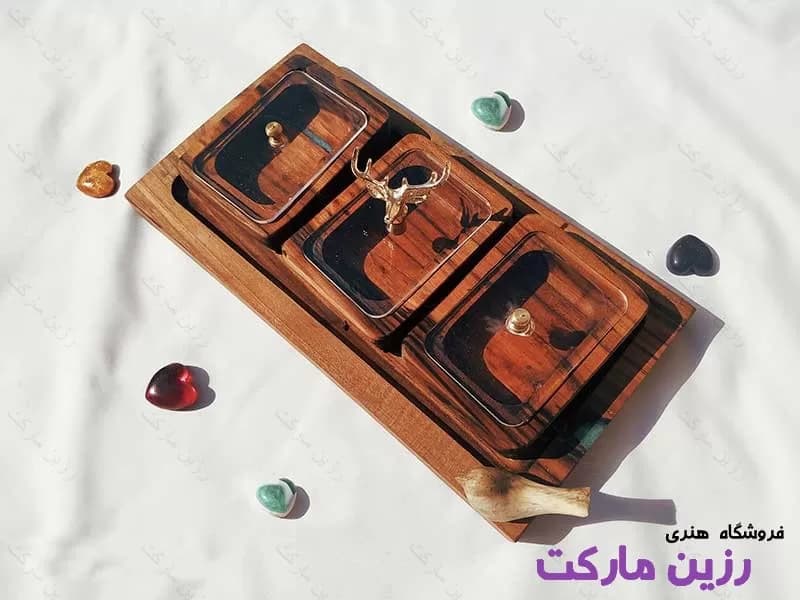 آجیل خوری دو منظوره پیاله دار کد W723
