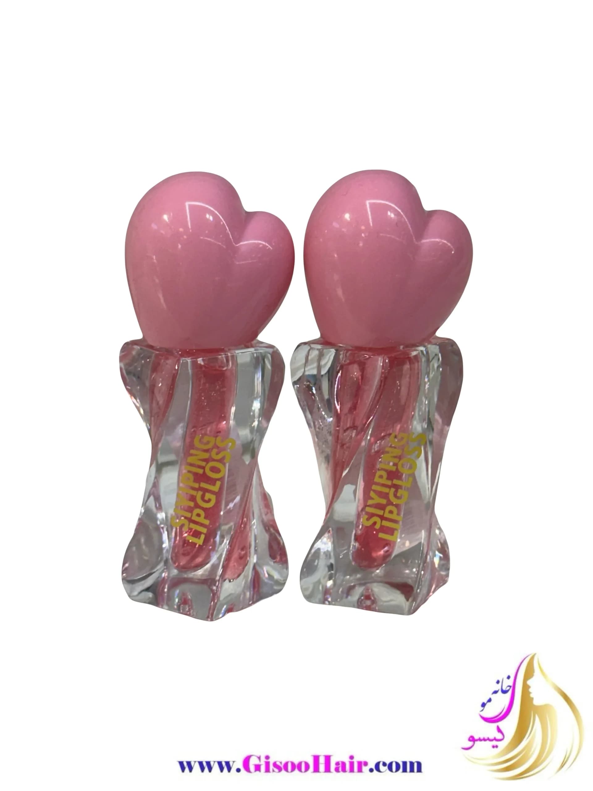برق لب سی‌ یی‌پینگ SIYIPING Lip Gloss مدل قلبی شاین دار