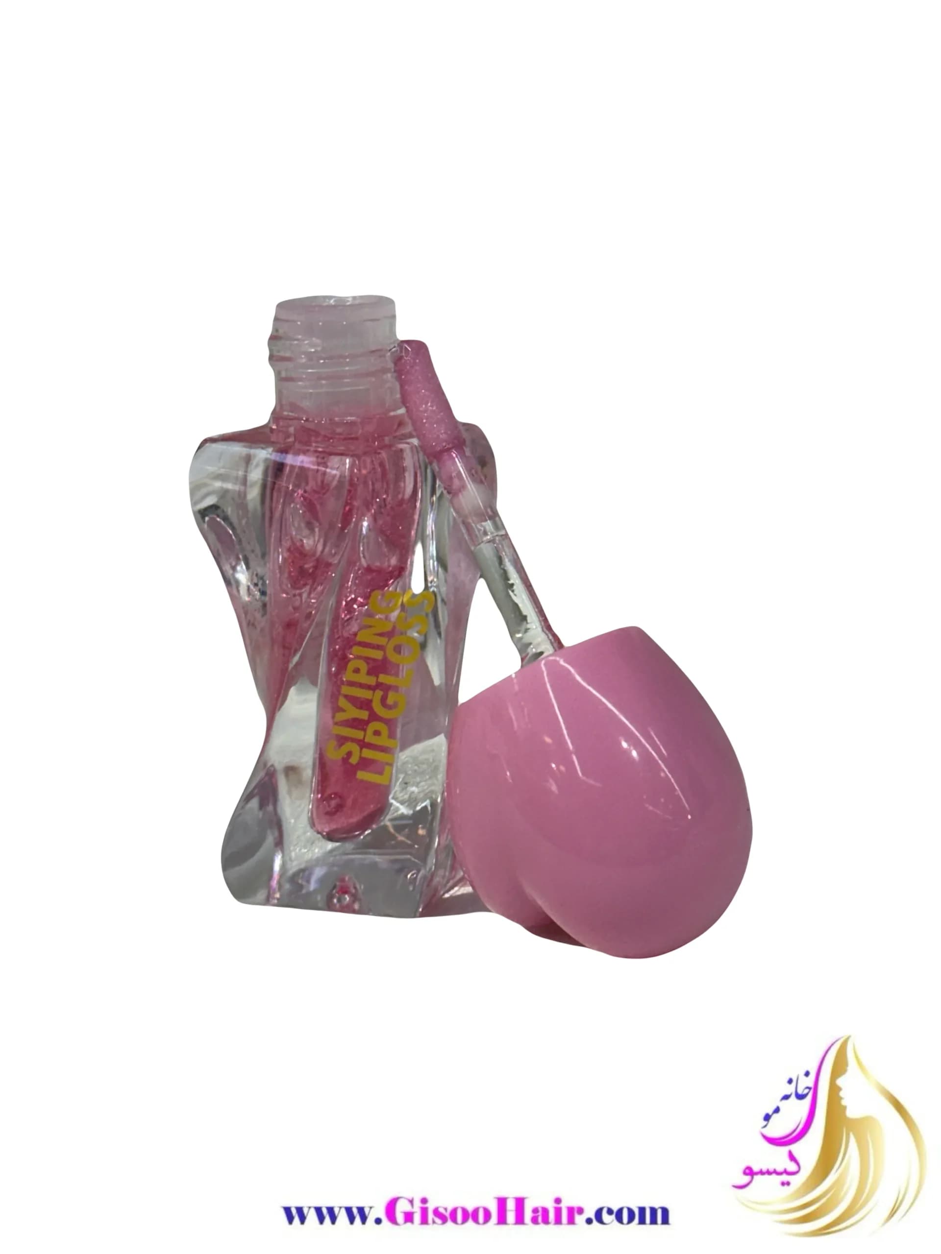 برق لب سی‌ یی‌پینگ SIYIPING Lip Gloss مدل قلبی شاین دار — تصویر ۲
