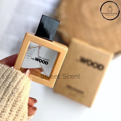 عطر ادکلن مینی هی وود مردانه( وود قهوه ای) دلگادو | He Wood Delgado حجم 25 میل — تصویر ۲