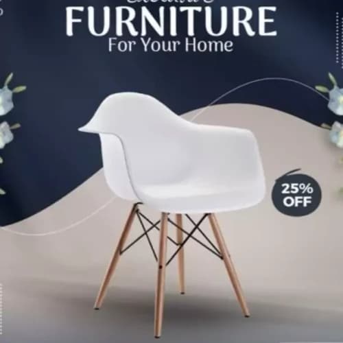 صندلی مدل ایزی صندلی مبلمان اورلین مدل 959632 — تصویر ۲