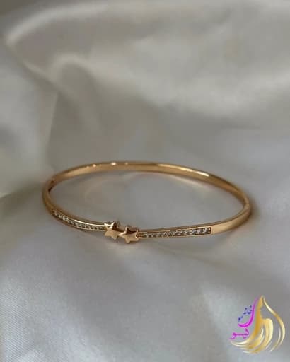دستبند بنگل ژوپینگ زنانه کد 782