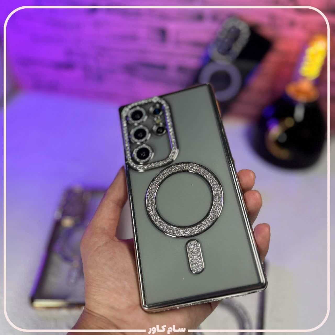 قاب شفاف مگسیف نگینی — تصویر ۶