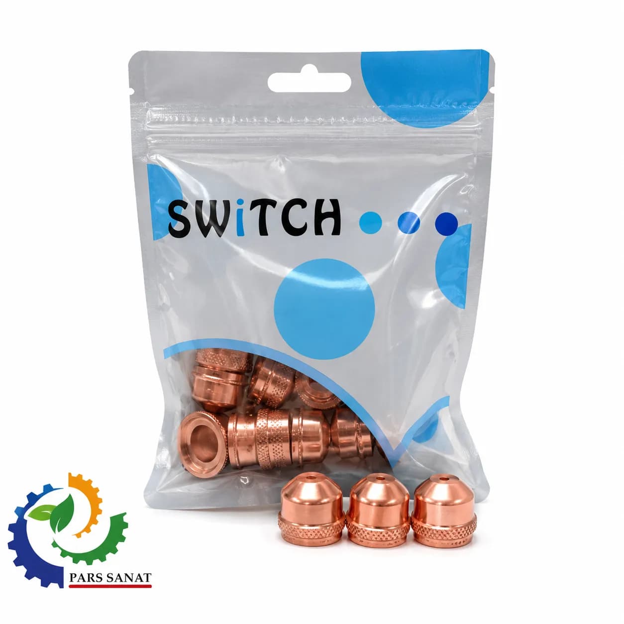 نازل برش پلاسما هوا خنک CB150 سایز 1.6 سوئیچ