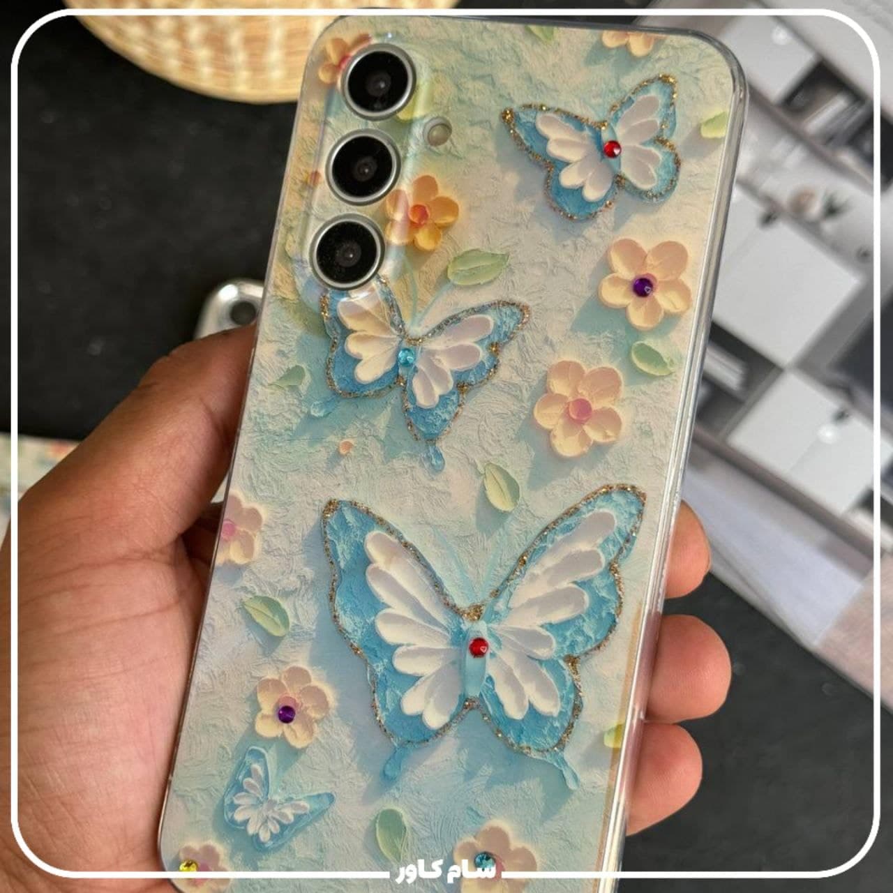 قاب پروانه های آبرنگی — تصویر ۶