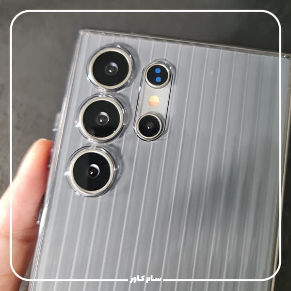قاب کرکره ای لوکس شفاف — تصویر ۲