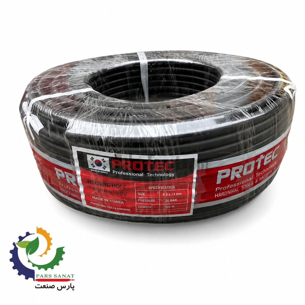 شلنگ مشکی 8 پروتک کره ( protec )