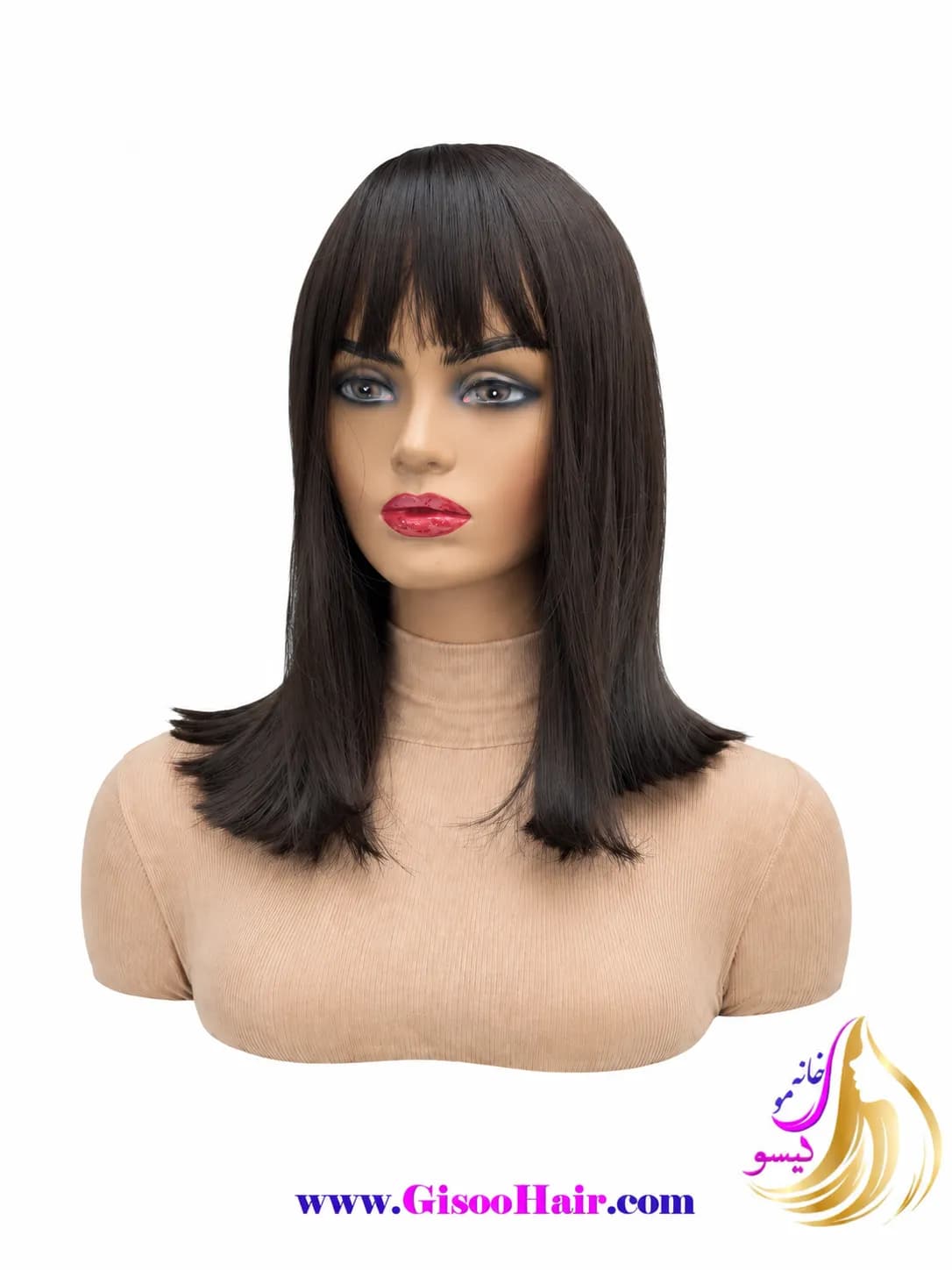 کلاه گیس پوستی لخت مصری مشکی 6
