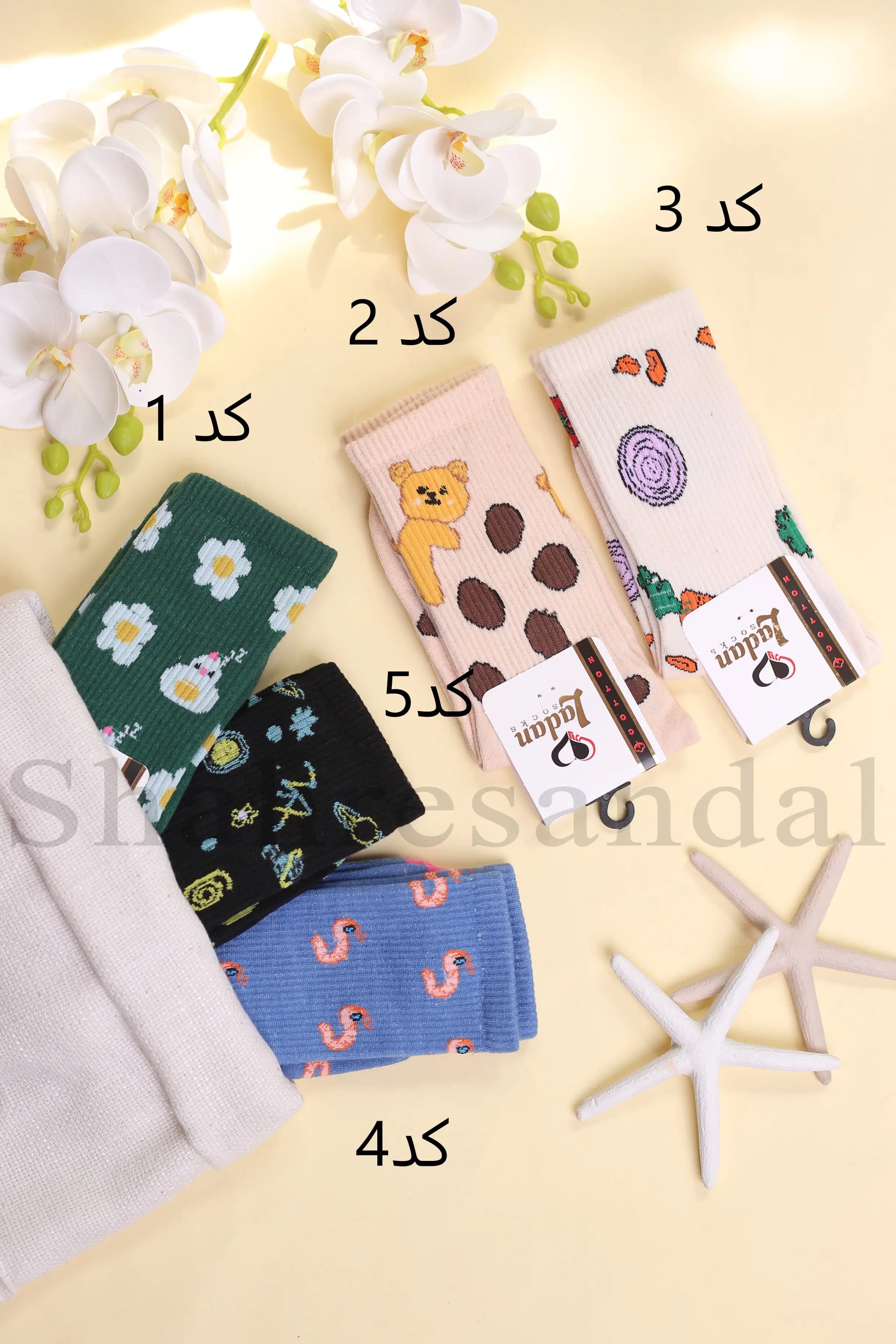 جوراب زنانه مچی کد 31636