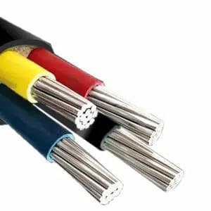كابل آلومينيوم 10*4 زميني اختر pvc