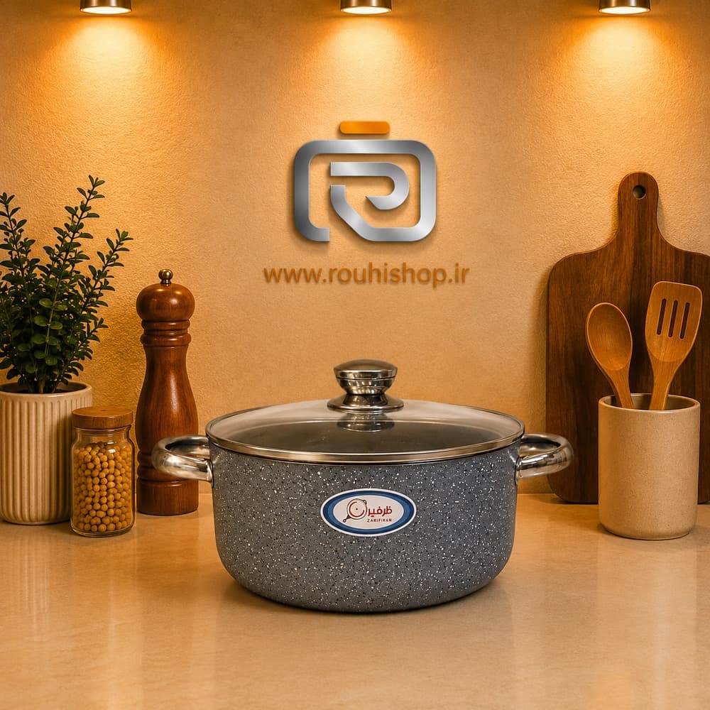 ته چین پز سایز 26 گرانیتی ظرفیران