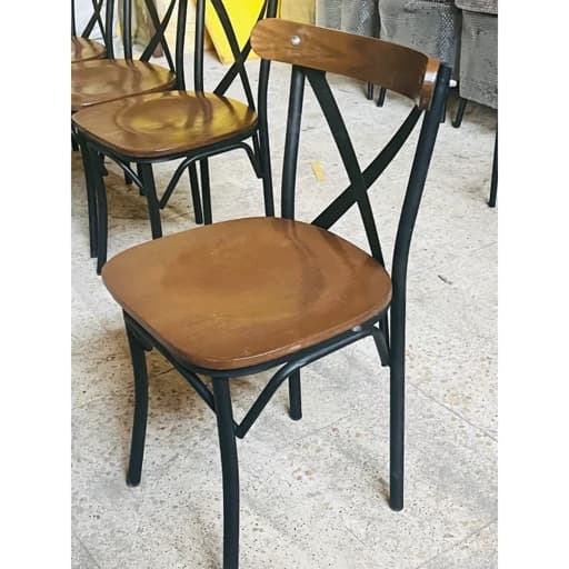 صندلی ناهارخوری فلزی مدل لهستانی مبلمان اورلین مدل 959588