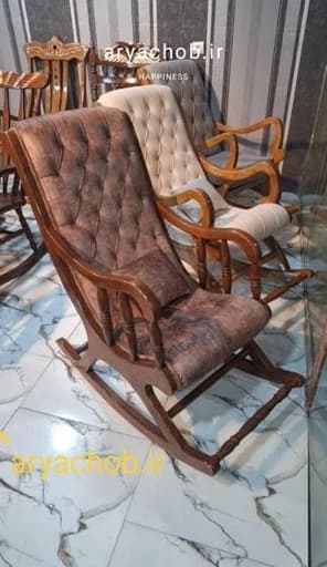 صندلی راک مدل دسته خراطی 1 مبلمان اورلین مدل 959579