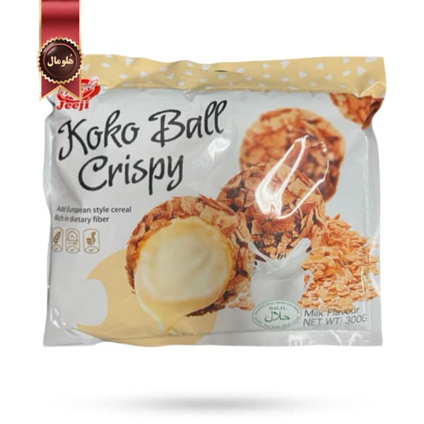 شکلات غلات کوکو بال شیری Koko Ball Milk مدل جی جی Jeeji وزن 300 گرم (اورجینال)