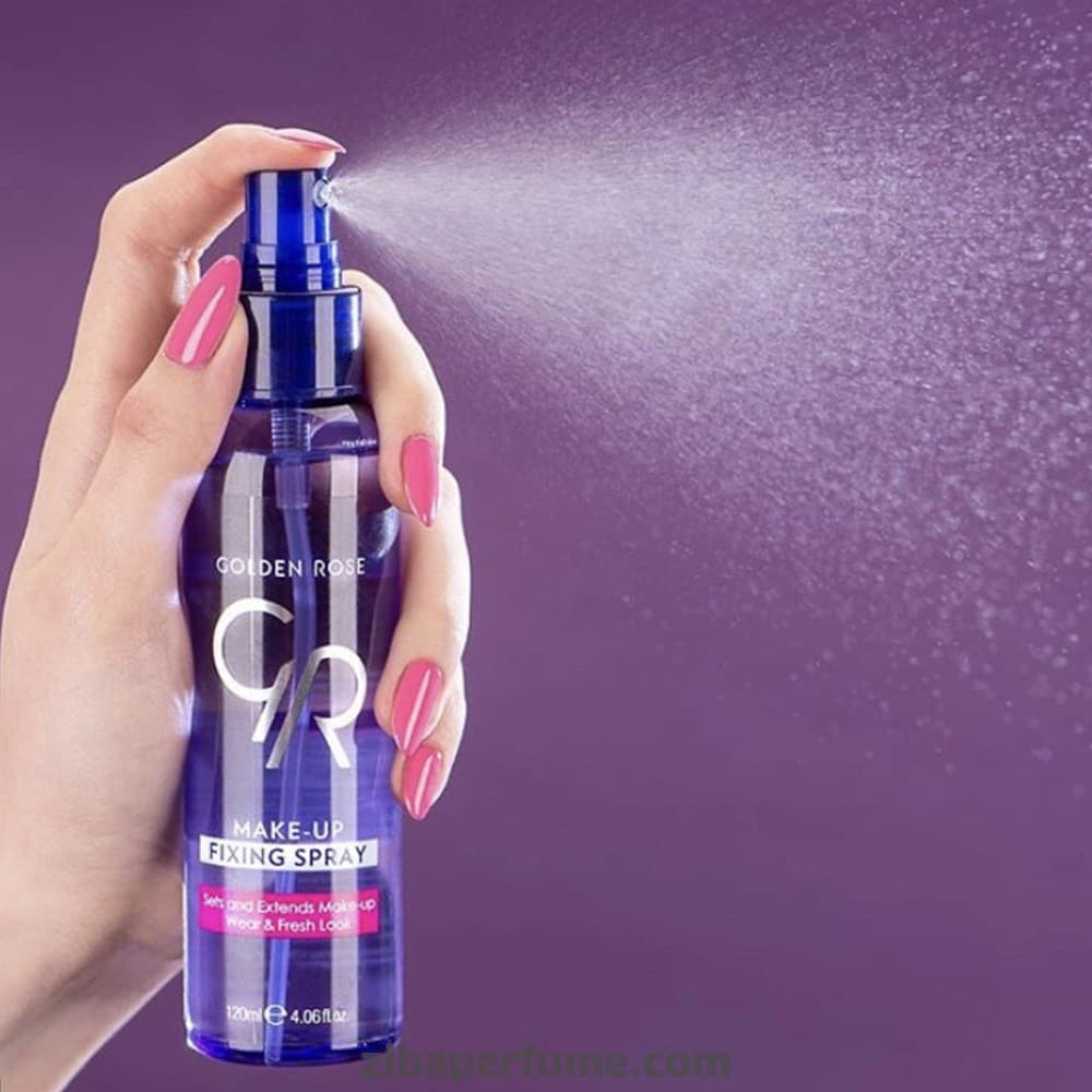 اسپری فیکس کننده آرایش گلدن رز makeup fixing spray golden rose — تصویر ۴