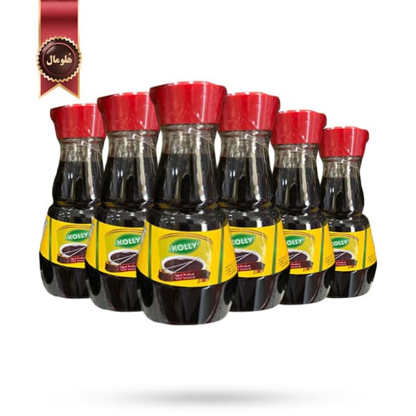 6 عدد سس کولی Kolly مدل سس سویا Soy Sauce حجم 150 میلی لیتر (اورجینال)