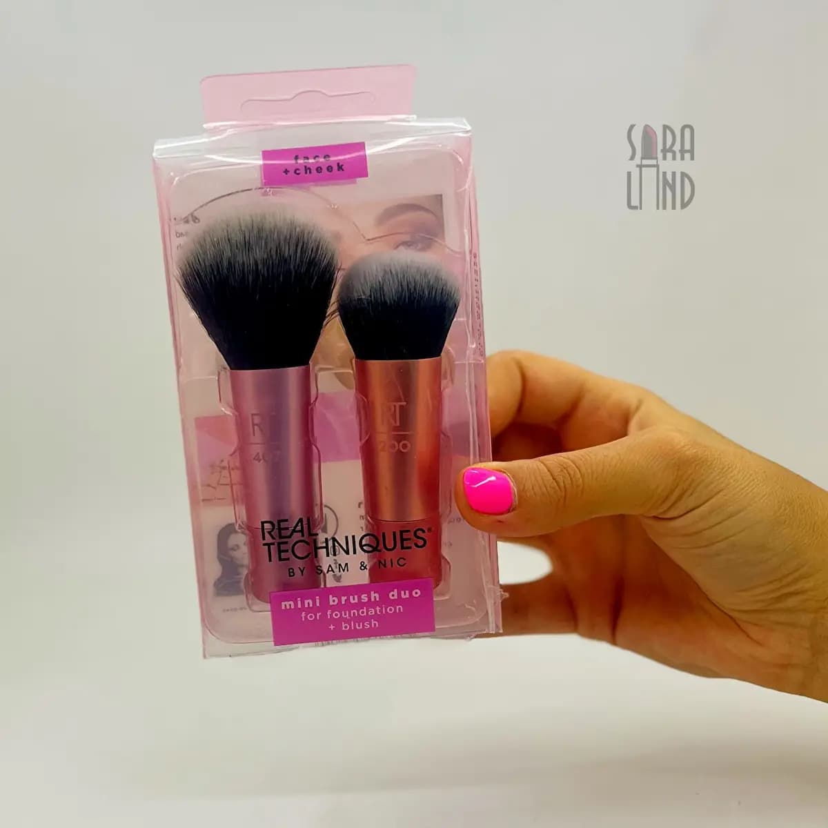 ست براش مینی کرم پودر و رژ گونه ریل تکنیک Real Techniques Mini Brush Duo — تصویر ۷