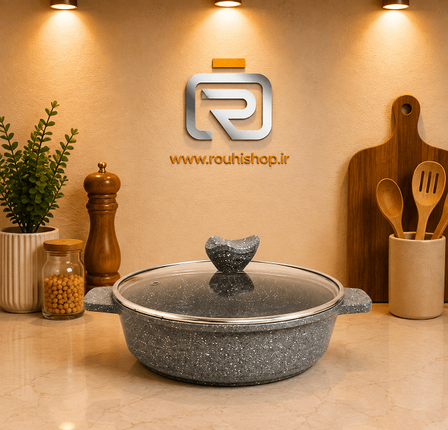 تابه دو دسته 36 گرانیت پیلو Pilau