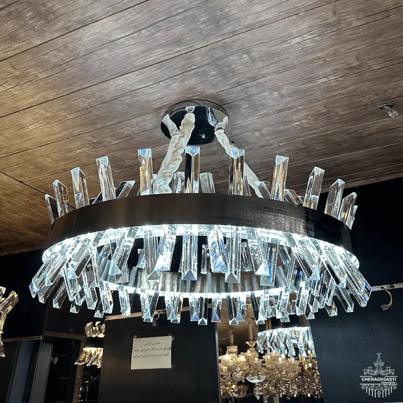 لوستر کریستالی کد K1012 — تصویر ۲