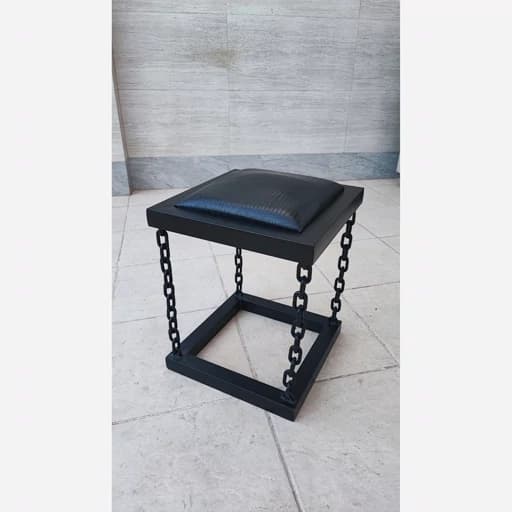 صندلی زنجیری پایه فلزی مبلمان اورلین مدل 959536