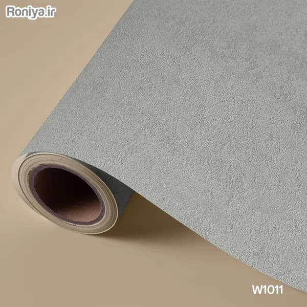 کاغذ دیواری طوسی ساده W1011