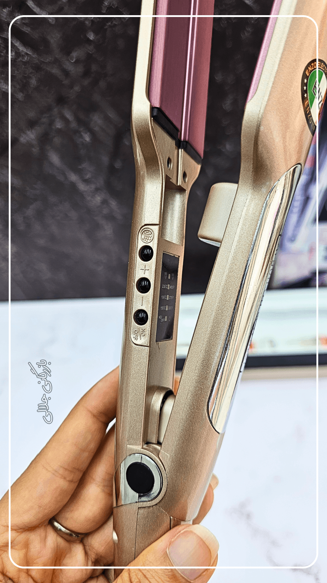 اتو مو انزو پروفیشینال مدل EN-3998 — تصویر ۷